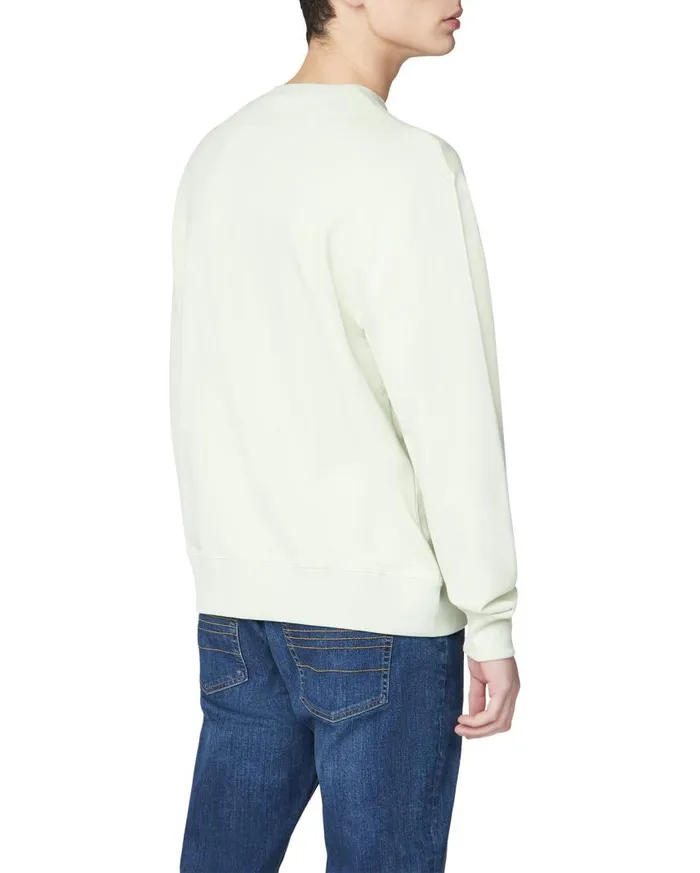 Men Ben Sherman Sweatshirts and Hoodies Signature Logo Sweatshirt 8211 Light Green