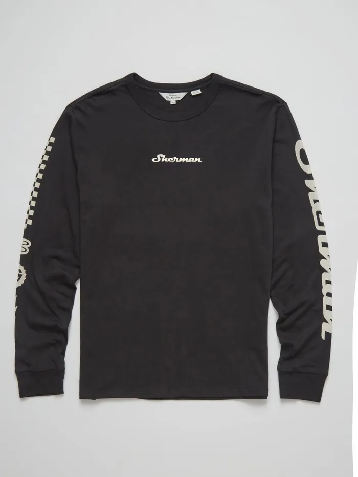 Men Ben Sherman TShirts and Graphic Tees B By LongSleeve Racer Graphic Tee