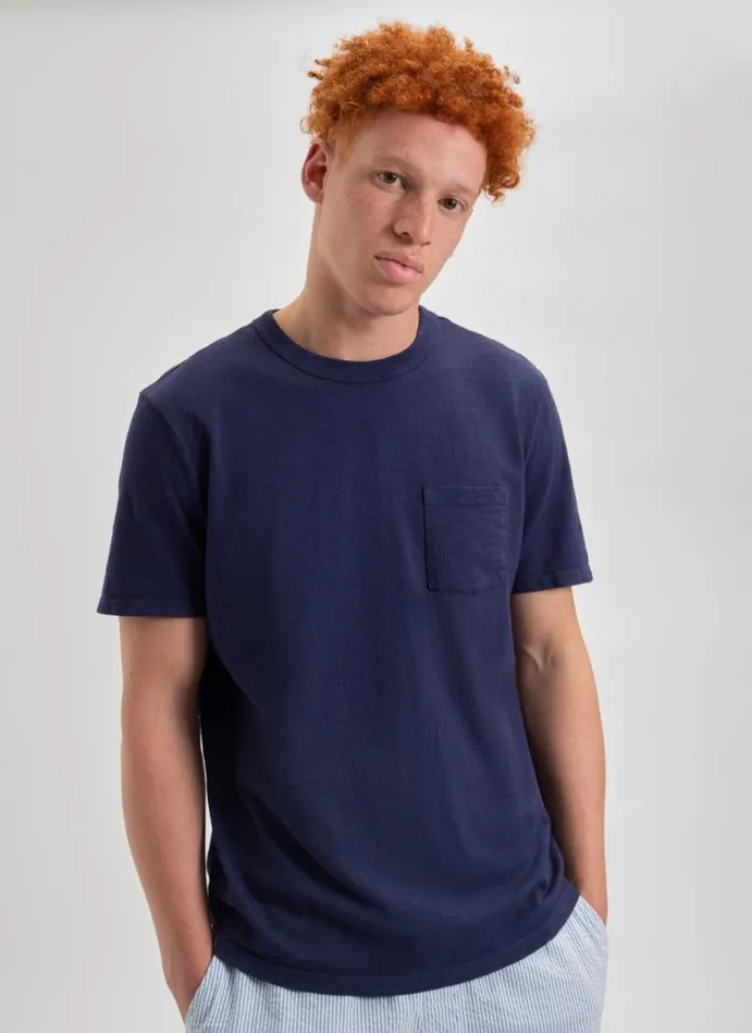 Men Ben Sherman TShirts and Graphic Tees Garment Dye Beatnik ShortSleeve TShirt 8211 Navy Indigo Men Ben Sherman TShirts and Graphic Tees Garment Dye Beatnik ShortSleeve TShirt 8211 Navy Indigo