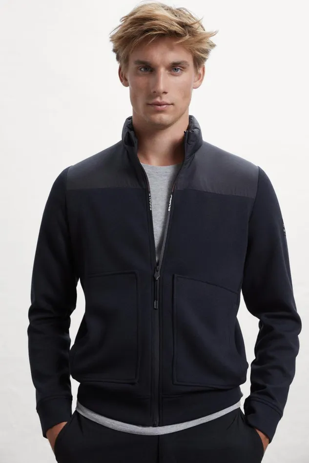 Men Black Bezea Sweatshirt Ecoalf Sweatshirts