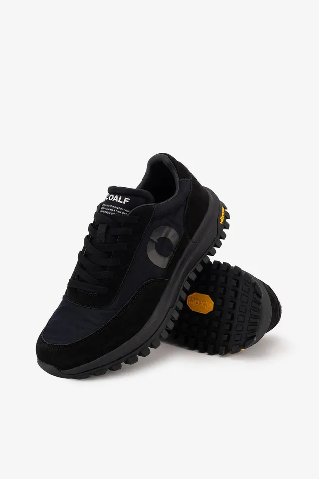 Men Black Feroe Trainers Ecoalf Sneakers