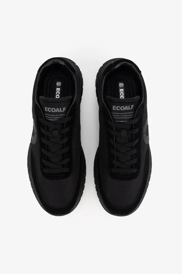 Men Black Ventura Trainers Ecoalf Sneakers