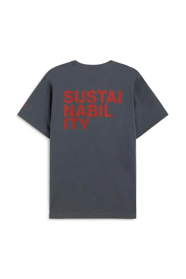Men Blue Sustano TShirt Ecoalf TShirts