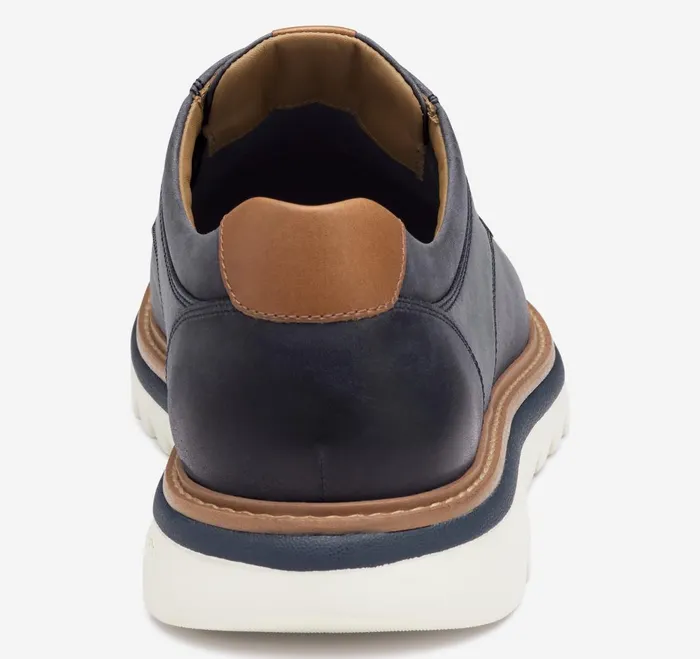 Men Braydon Plain Toe Navy Oiled Nubuck JohnstonandMurphy LaceUps Men Braydon Plain Toe Navy Oiled Nubuck JohnstonandMurphy LaceUps