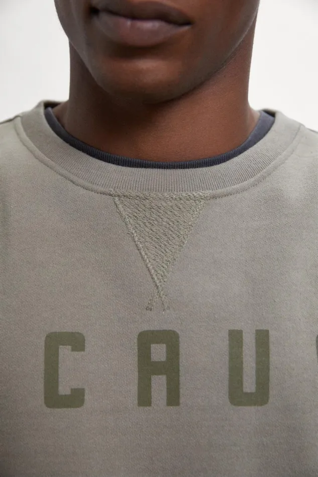 Men Brown Como Sweatshirt Ecoalf Sweatshirts