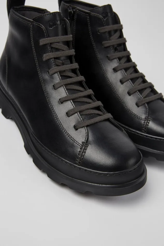 Men Brutus Gray Ankle Boot Camper Ankle Boots