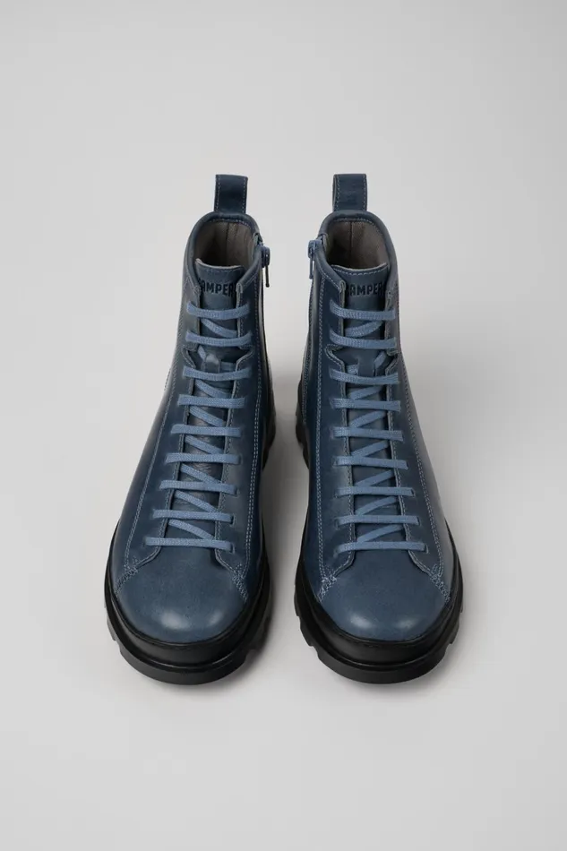 Men Brutus Medium Lace Boot Camper Ankle Boots Men Brutus Medium Lace Boot Camper Ankle Boots