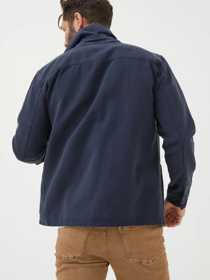 Men Coats and Jackets Fat Face Blue Worker Jacket