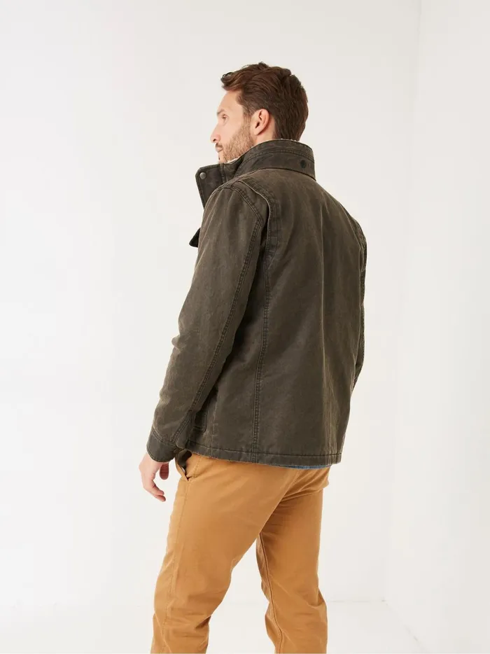 Men Coats and Jackets Fat Face Brown Jacket