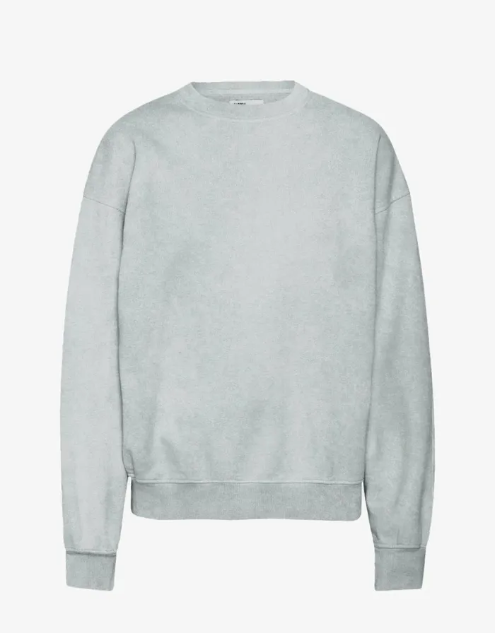 Men Crewneck Sweatshirts Colorful Standard Organic Oversized Crew Faded Grey
