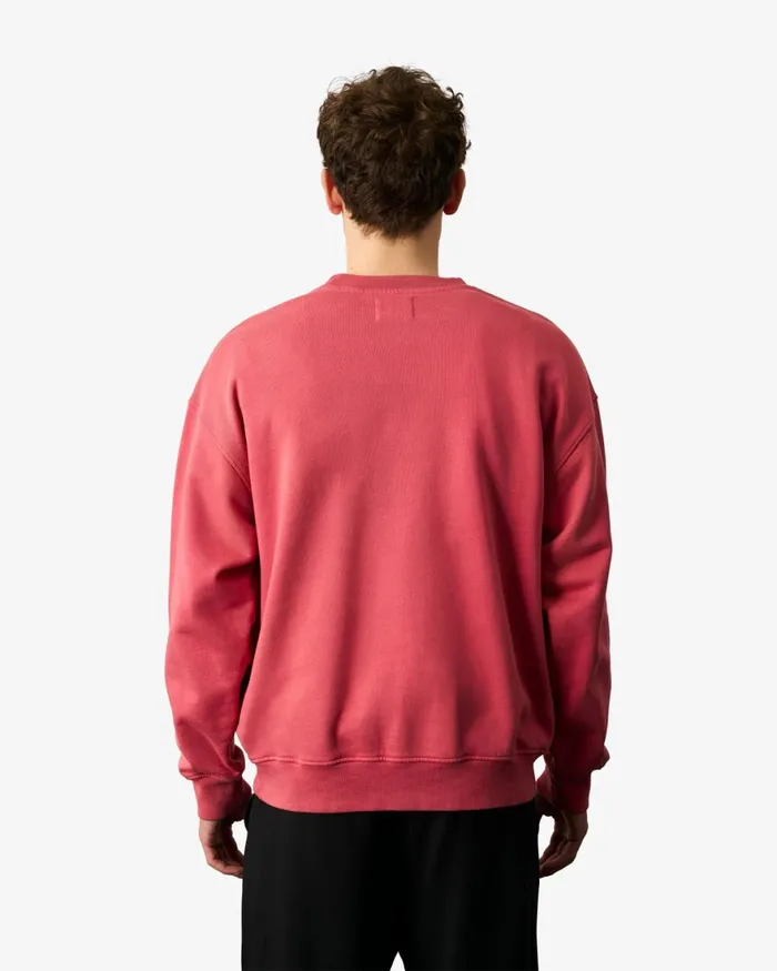 Men Crewneck Sweatshirts Colorful Standard Organic Oversized Crew Faded Grey