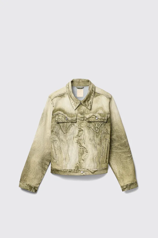 Men Denim Jacket BlackGreen Denim Jacket Camper Denim Men Denim Jacket BlackGreen Denim Jacket Camper Denim