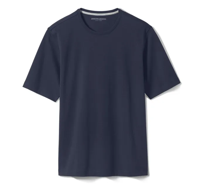 Men Essential Tee Navy JohnstonandMurphy Polos and Tees