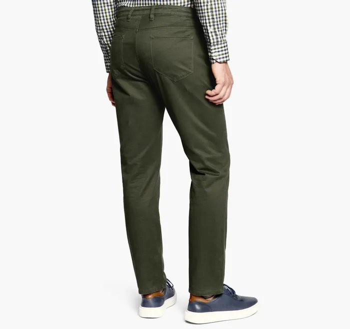 Men FivePocket Pants Dark Olive JohnstonandMurphy Pants and Jeans Men FivePocket Pants Dark Olive JohnstonandMurphy Pants and Jeans