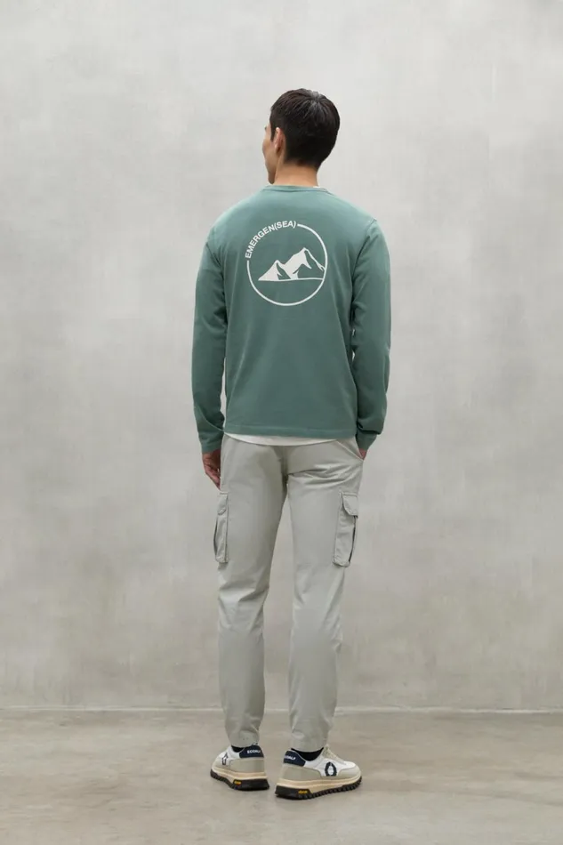 Men Green Chester TShirt Ecoalf TShirts