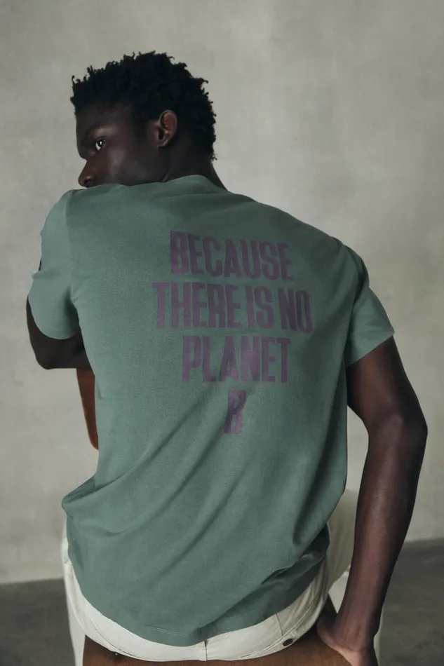 Men Green Min TShirt Ecoalf TShirts