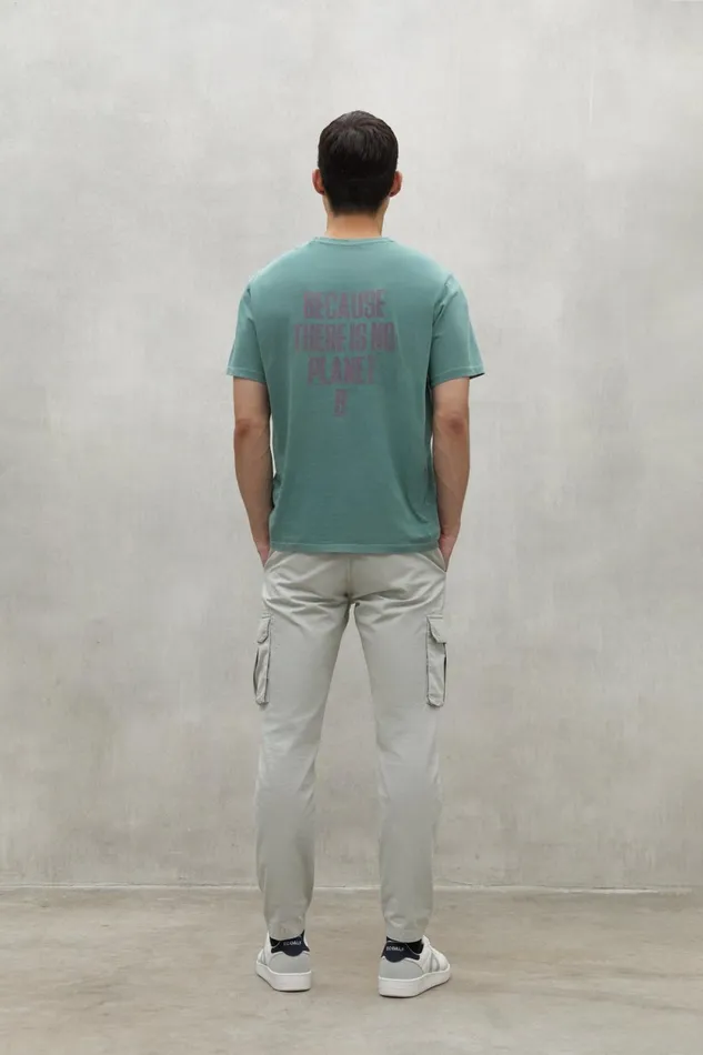 Men Green Min TShirt Ecoalf TShirts