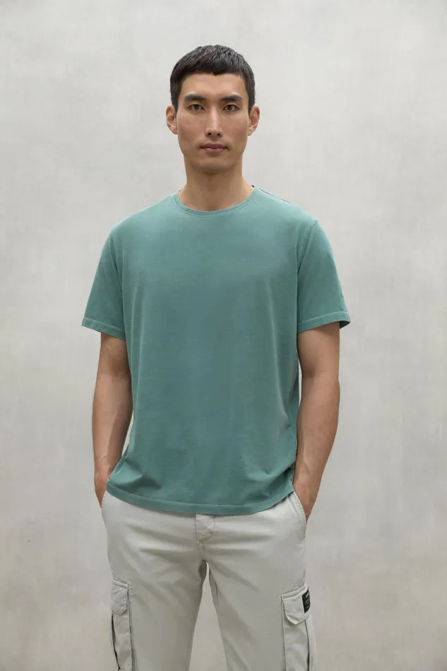 Men Green Min TShirt Ecoalf TShirts