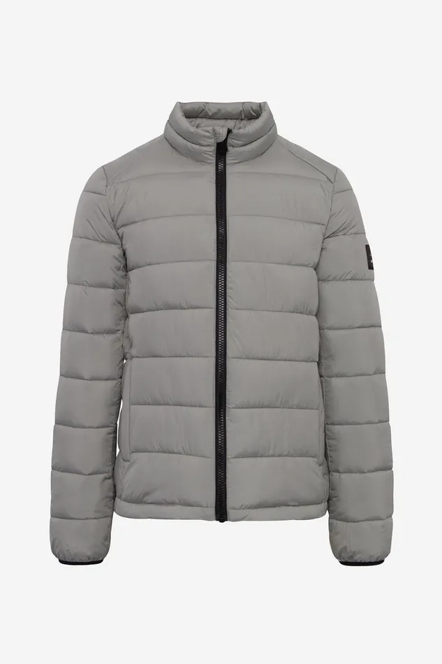 Men Grey Beret Jacket Ecoalf Coats And Jackets