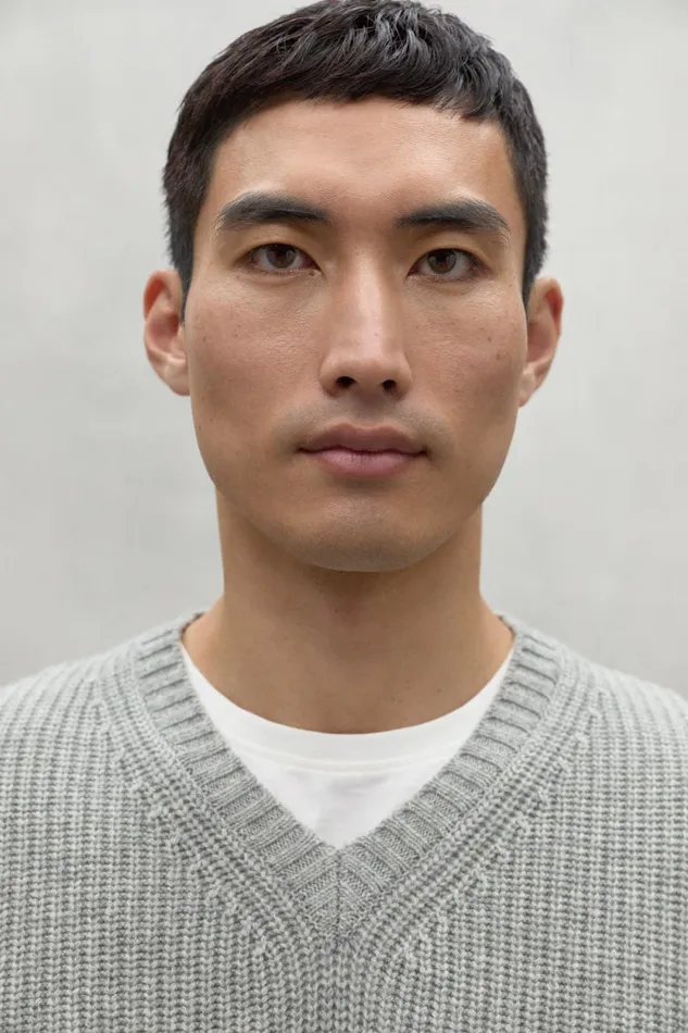 Men Grey Boj Sweater Ecoalf Knitwear