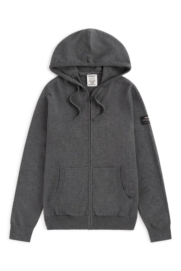 Men Grey Carpe Sweater Ecoalf Knitwear