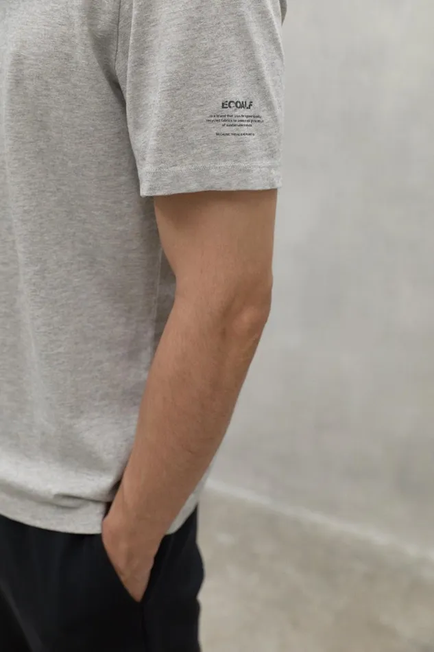 Men Grey Vent TShirt Ecoalf TShirts