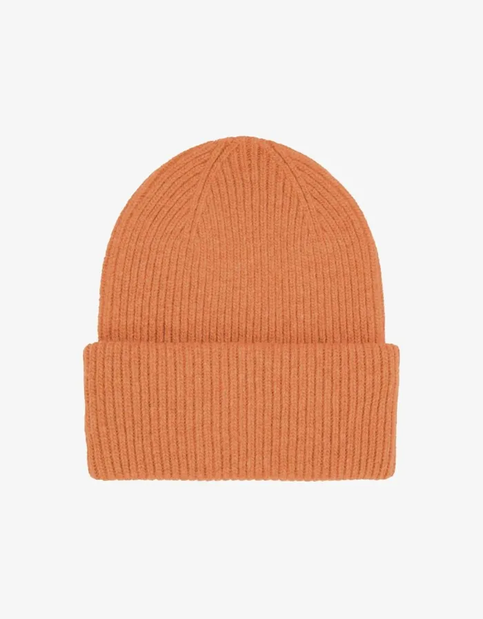 Men Hats Colorful Standard Merino Wool Hat Sandstone Orange