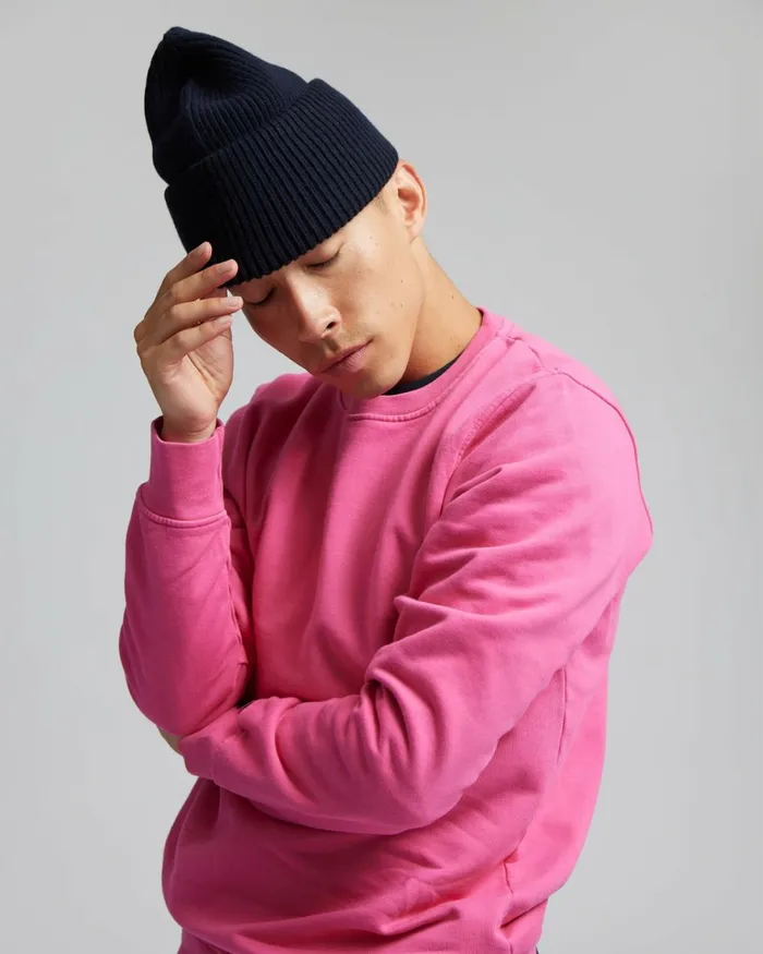 Men Hats Colorful Standard Merino Wool Hat Sandstone Orange