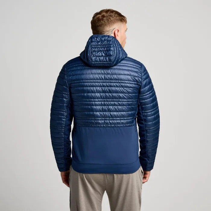 Men Hurricane Insulated Jacket Navy Saucony Jackets
