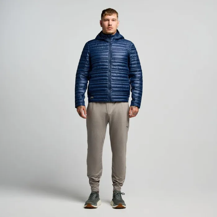 Men Hurricane Insulated Jacket Navy Saucony Jackets