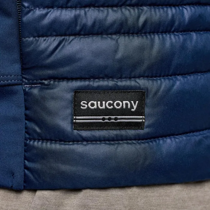 Men Hurricane Insulated Jacket Navy Saucony Jackets