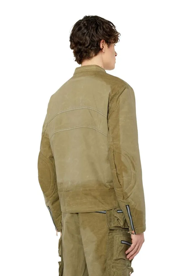 Men JEleven Military Green Diesel Outerwear And Jackets Men JEleven Military Green Diesel Outerwear And Jackets