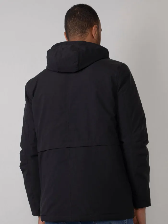 Men Jackets Petrol Industries Parka Black