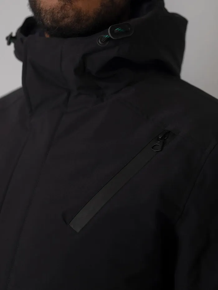 Men Jackets Petrol Industries Parka Black