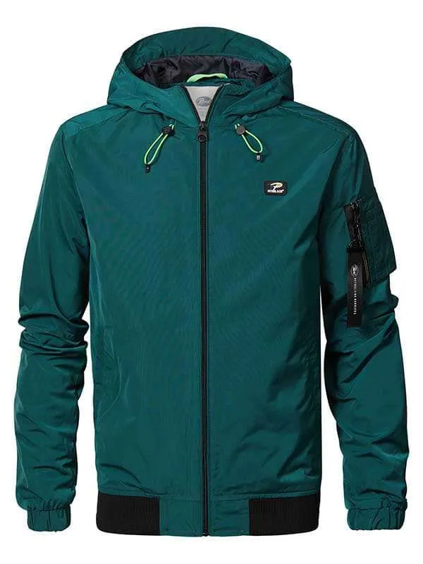 Men Jackets Petrol Industries Sporty Jacket Emerald Green