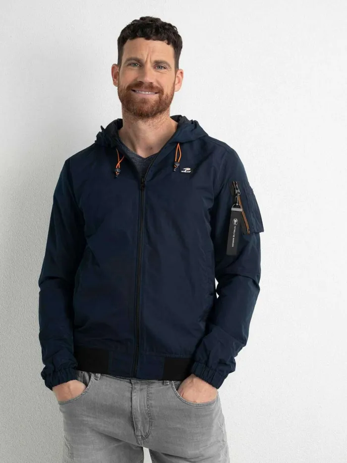 Men Jackets Petrol Industries Sporty Jacket Midnight Navy
