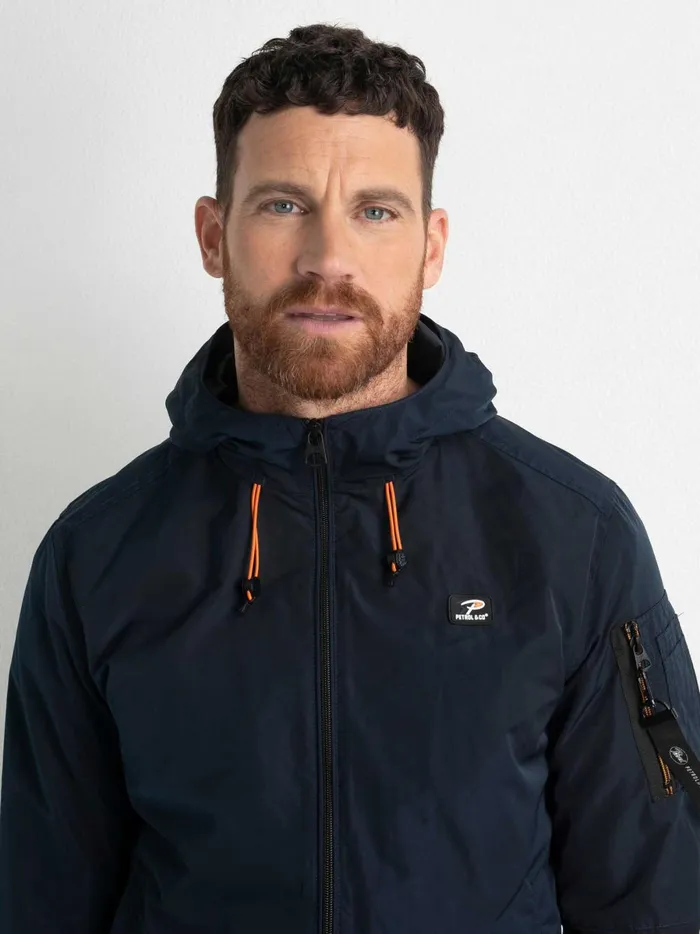 Men Jackets Petrol Industries Sporty Jacket Midnight Navy