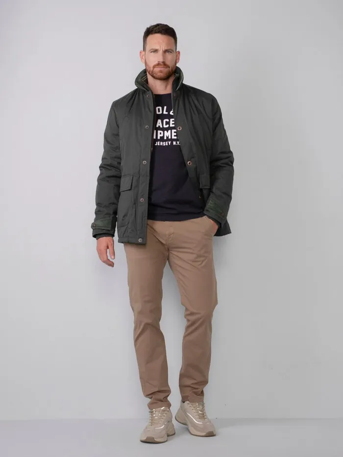 Men Jackets Petrol Industries Sustainable Jacket Forest