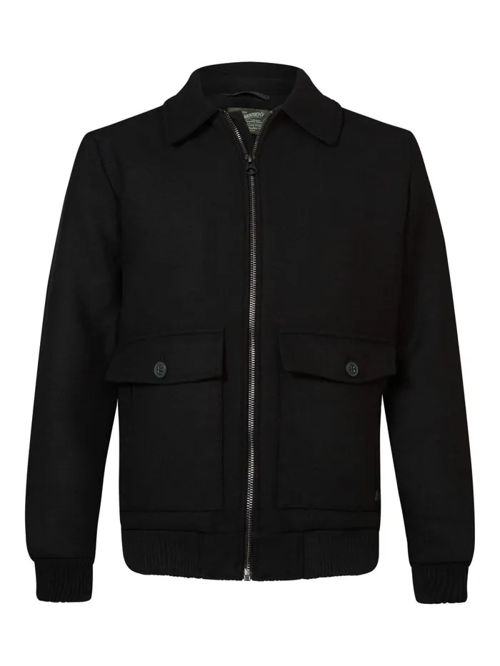 Men Jackets Petrol Industries Wool Jacket Black