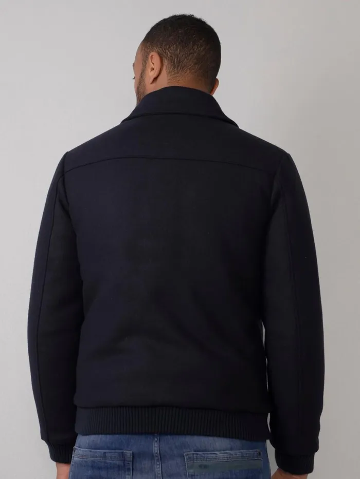 Men Jackets Petrol Industries Wool Jacket Dark Navy