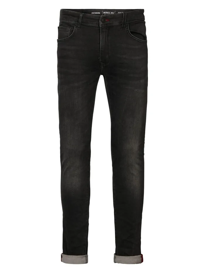 Men Jeans Petrol Industries Jackson SlimFit Black Stone Men Jeans Petrol Industries Jackson SlimFit Black Stone