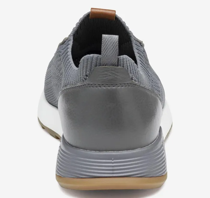 Men Kinnon Knit Jogger Gray Knit JohnstonandMurphy LaceUps Men Kinnon Knit Jogger Gray Knit JohnstonandMurphy LaceUps