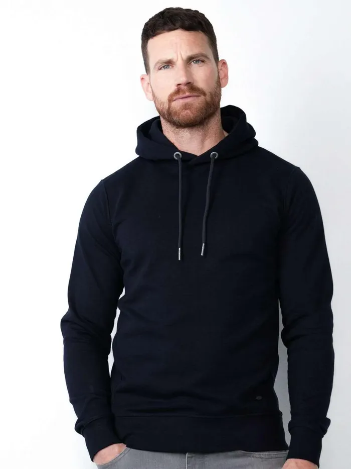 Men Knits and Sweats Petrol Industries Essential Hoodie Midnight Navy