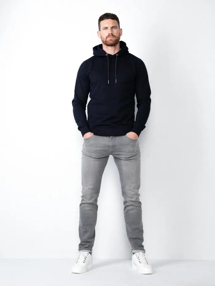 Men Knits and Sweats Petrol Industries Essential Hoodie Midnight Navy