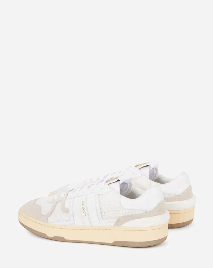 Men Lanvin Sneakers Clay Mesh Sneakers White Men Lanvin Sneakers Clay Mesh Sneakers White