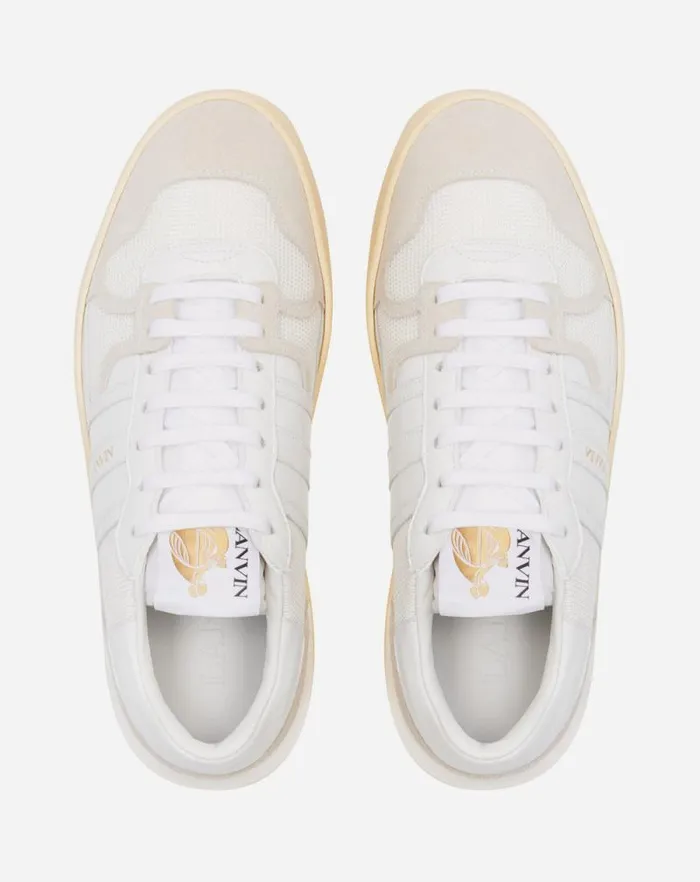 Men Lanvin Sneakers Clay Mesh Sneakers White Men Lanvin Sneakers Clay Mesh Sneakers White