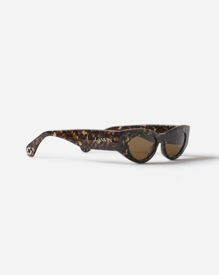 Men Lanvin Sunglasses Lanvin Logo Sunglasses Goldbrown Men Lanvin Sunglasses Lanvin Logo Sunglasses Goldbrown
