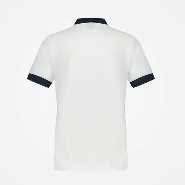 Men Le Coq Sportif Polos Shirts Tennis Polo Shirt New Optical Whitedress Blues Men Le Coq Sportif Polos Shirts Tennis Polo Shirt New Optical Whitedress Blues