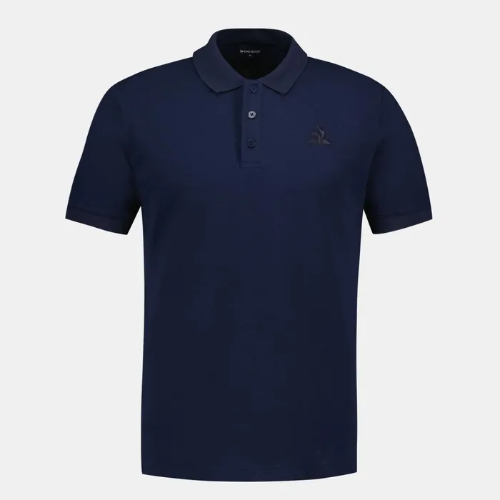 Men Le Coq Sportif Polos Shirts Ton Sur Ton Polo Shirt En Jersey Piqu Coton Dark Velvet Men Le Coq Sportif Polos Shirts Ton Sur Ton Polo Shirt En Jersey Piqu Coton Dark Velvet