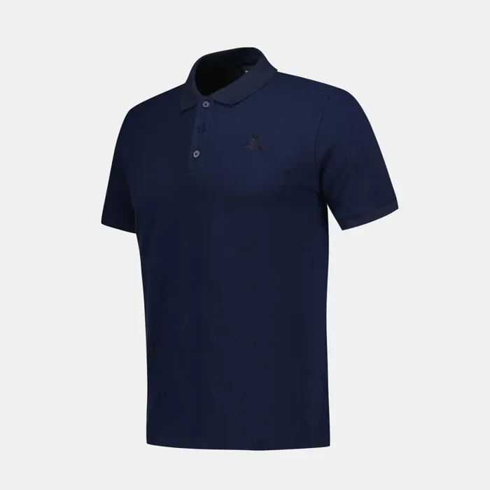 Men Le Coq Sportif Polos Shirts Ton Sur Ton Polo Shirt En Jersey Piqu Coton Dark Velvet Men Le Coq Sportif Polos Shirts Ton Sur Ton Polo Shirt En Jersey Piqu Coton Dark Velvet